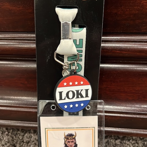 Loki, “What did you expect?” Lanyard, NWT - Picture 3 of 5